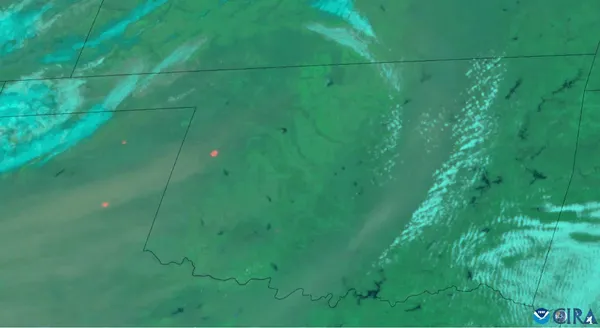 Gusty Winds and High Fire Risks: A Warm Wednesday Forecast for Oklahoma City